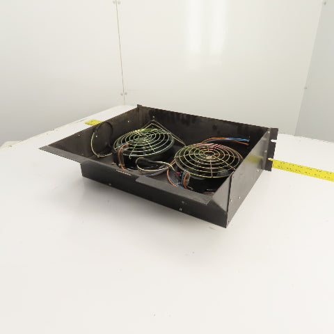 Babcock & Wilcox NFAN01 Bailey Network Dual Fan Assembly 120VAC