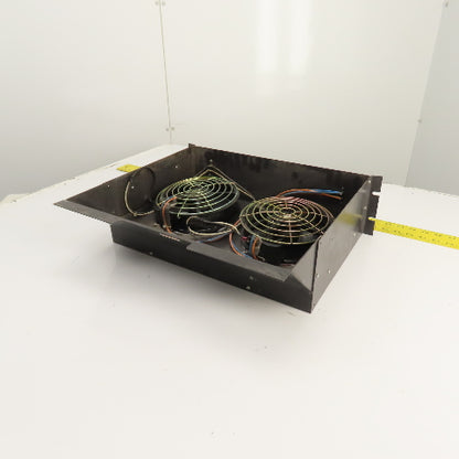 Babcock & Wilcox NFAN01 Bailey Network Dual Fan Assembly 120VAC