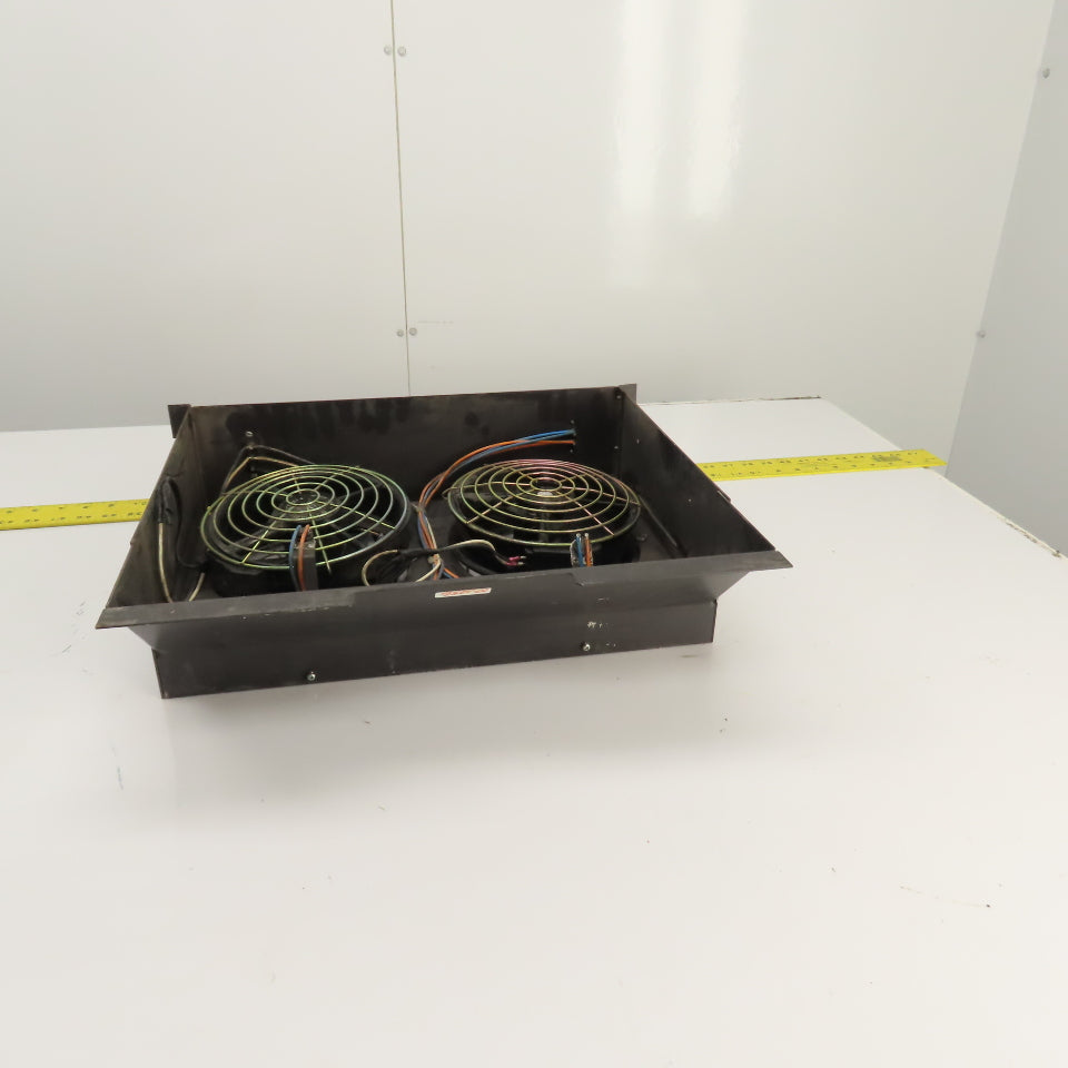 Babcock & Wilcox NFAN01 Bailey Network Dual Fan Assembly 120VAC
