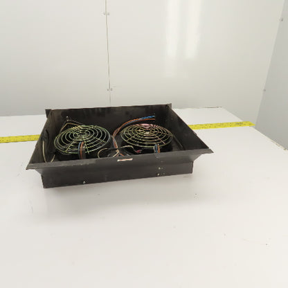 Babcock & Wilcox NFAN01 Bailey Network Dual Fan Assembly 120VAC