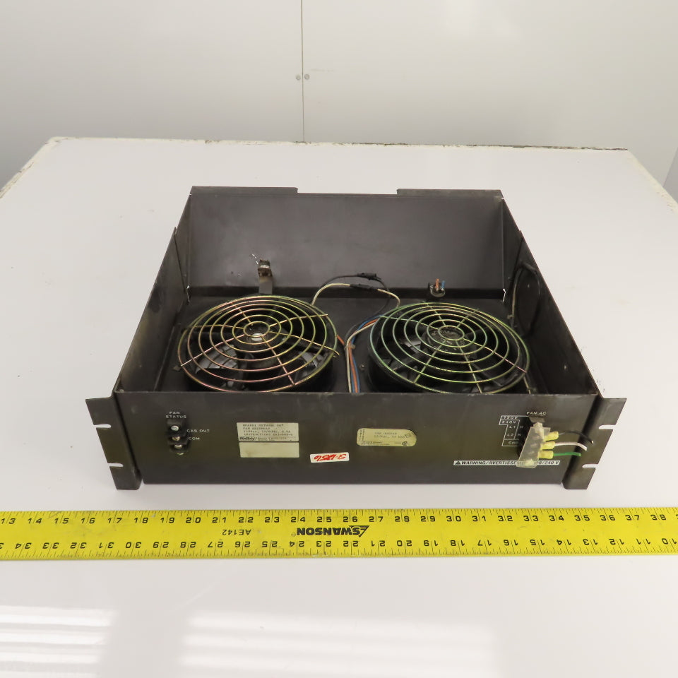 Babcock & Wilcox NFAN01 Bailey Network Dual Fan Assembly 120VAC