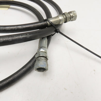 Parker Parflex 3/8" (-6) JIC Female Swivel End Hose Assembly 2500 PSI 7' Long