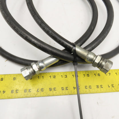 Parker Parflex 3/8" (-6) JIC Female Swivel End Hose Assembly 2500 PSI 7' Long
