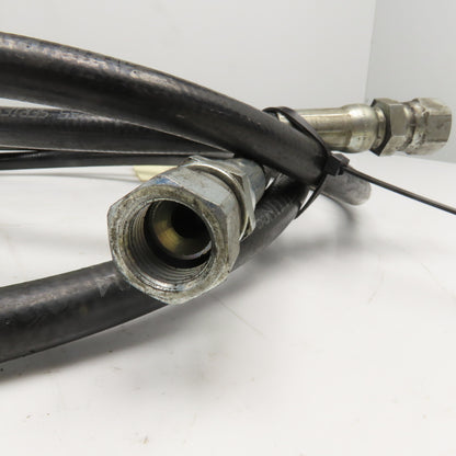 Parker Parflex 3/8" (-6) JIC Female Swivel End Hose Assembly 2500 PSI 7' Long