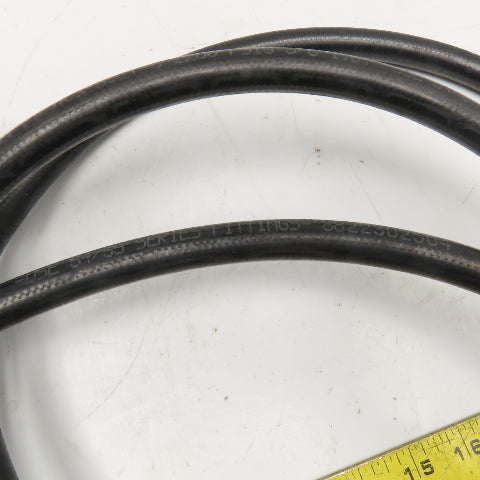 Parker Parflex 3/8" (-6) JIC Female Swivel End Hose Assembly 2500 PSI 7' Long