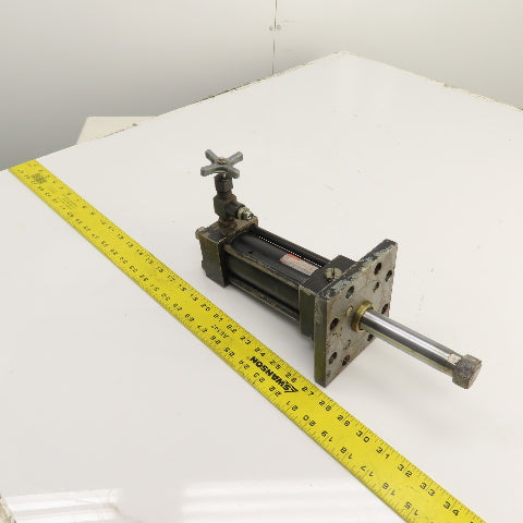 Hanna MF52HNC2.00 Double Acting Hydraulic Cylinder W/ Valve 2" Bore 4" Stroke