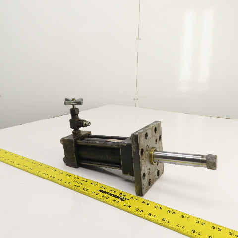 Hanna MF52HNC2.00 Double Acting Hydraulic Cylinder W/ Valve 2" Bore 4" Stroke