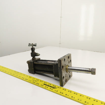 Hanna MF52HNC2.00 Double Acting Hydraulic Cylinder W/ Valve 2" Bore 4" Stroke