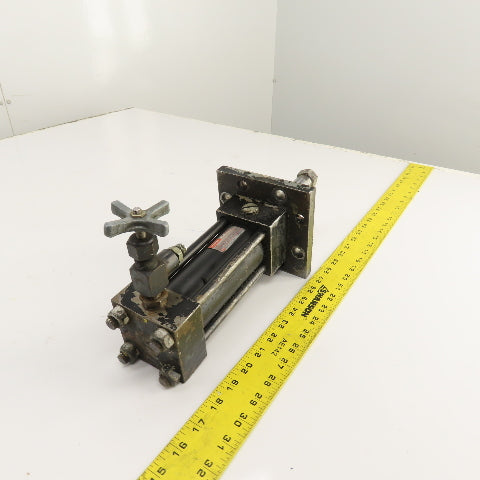 Hanna MF52HNC2.00 Double Acting Hydraulic Cylinder W/ Valve 2" Bore 4" Stroke