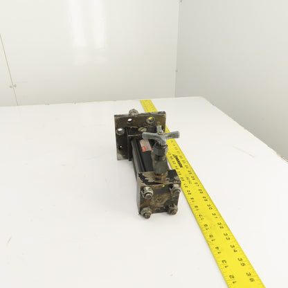 Hanna MF52HNC2.00 Double Acting Hydraulic Cylinder W/ Valve 2" Bore 4" Stroke