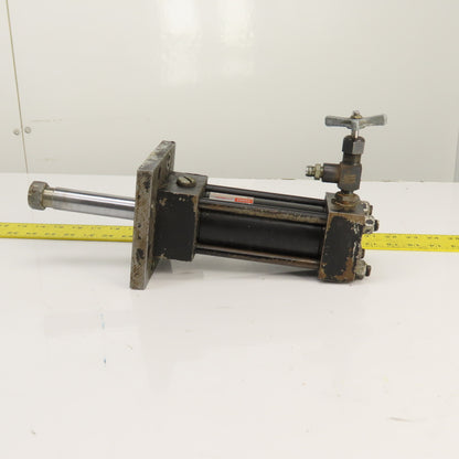 Hanna MF52HNC2.00 Double Acting Hydraulic Cylinder W/ Valve 2" Bore 4" Stroke