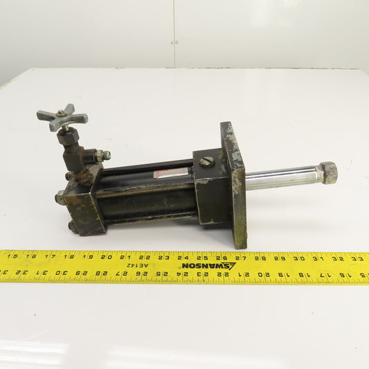 Hanna MF52HNC2.00 Double Acting Hydraulic Cylinder W/ Valve 2" Bore 4" Stroke