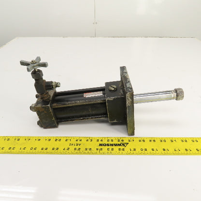 Hanna MF52HNC2.00 Double Acting Hydraulic Cylinder W/ Valve 2" Bore 4" Stroke