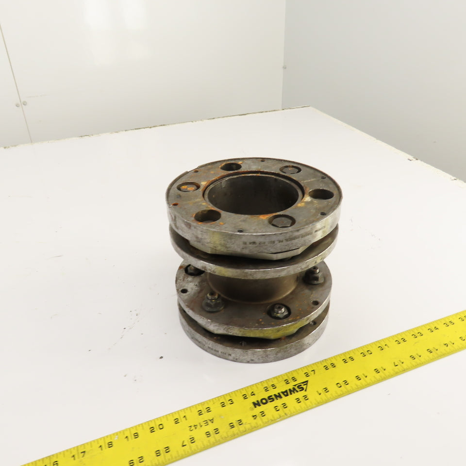 Rexnord Thomas 412 Ser 71 Flexible Elements Disc Coupling 4-3/16" Smooth Bore