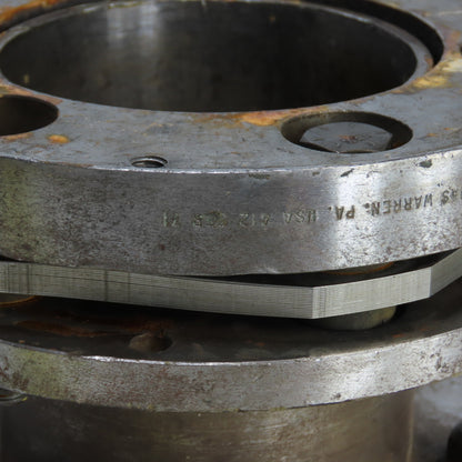 Rexnord Thomas 412 Ser 71 Flexible Elements Disc Coupling 4-3/16" Smooth Bore