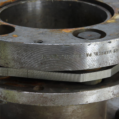 Rexnord Thomas 412 Ser 71 Flexible Elements Disc Coupling 4-3/16" Smooth Bore