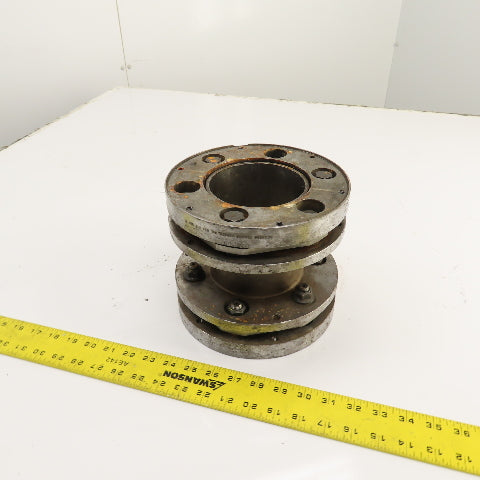 Rexnord Thomas 412 Ser 71 Flexible Elements Disc Coupling 4-3/16" Smooth Bore