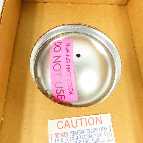 Continental Disk STD 3" Rupture Disk AL-TEF 51 PSIG @ 72°F