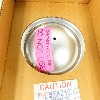 Continental Disk STD 3" Rupture Disk AL-TEF 51 PSIG @ 72°F