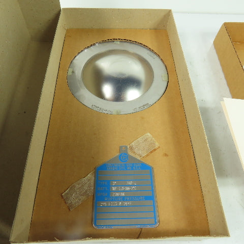 Continental Disk ZAP-L 3" Rupture Disk TEF-316-316-316 275 PSIG @ 70°F