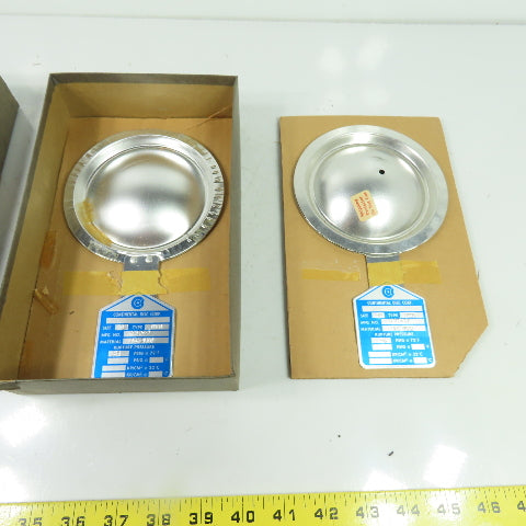 Continental Disk STD 3" Rupture Disk AL-TEF 54 PSIG @ 72°F Lot Of 2