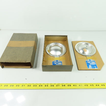 Continental Disk STD 3" Rupture Disk AL-TEF 54 PSIG @ 72°F Lot Of 2