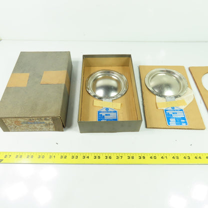Continental Disk STD 3" Rupture Disk NI-TEF 55 PSIG @ 72°F Lot Of 2