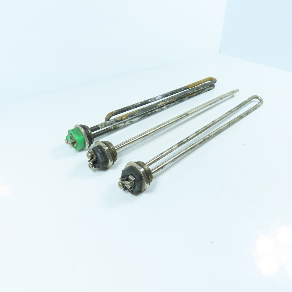 240V 4500W Screw Plug Immersion Heaters Lot Of 3