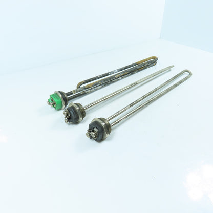 240V 4500W Screw Plug Immersion Heaters Lot Of 3