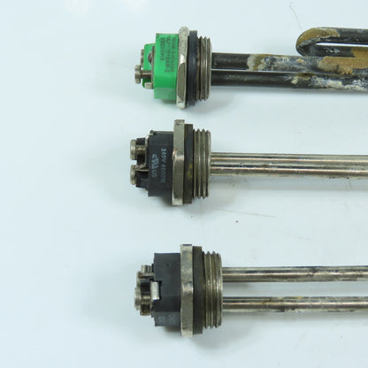 240V 4500W Screw Plug Immersion Heaters Lot Of 3