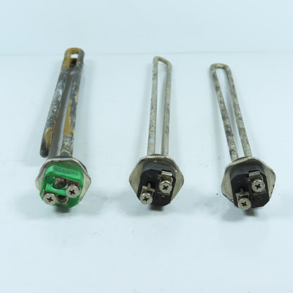 240V 4500W Screw Plug Immersion Heaters Lot Of 3