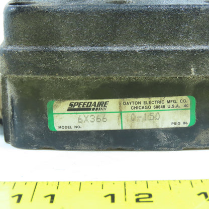 Speedaire 6X366 Manual Air Control Valve 4-Way / 3-Position 1/2" NPT 150PSI