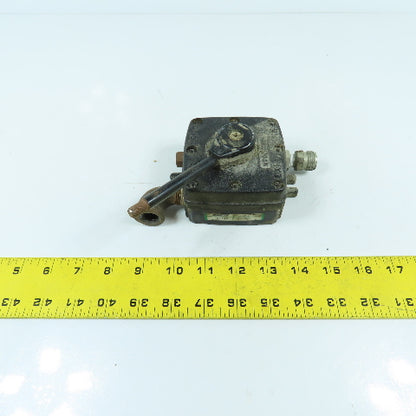 Speedaire 6X366 Manual Air Control Valve 4-Way / 3-Position 1/2" NPT 150PSI