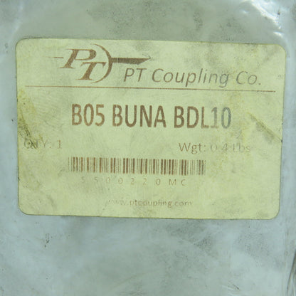 PT Coupling Co. B05 BUNA BDL10 2" ID X 2-5/8" OD x 1/4" Gaskets Lot Of 10