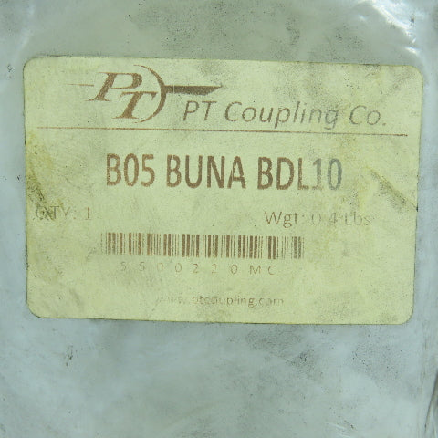 PT Coupling Co. B05 BUNA BDL10 2" ID X 2-5/8" OD x 1/4" Gaskets Lot Of 10