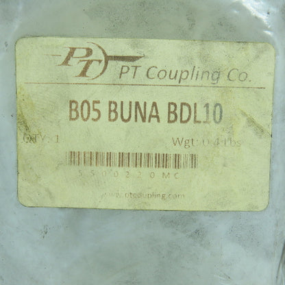 PT Coupling Co. B05 BUNA BDL10 2" ID X 2-5/8" OD x 1/4" Gaskets Lot Of 10