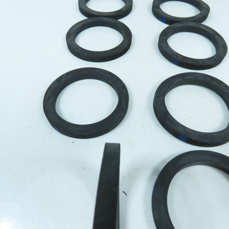 PT Coupling Co. B05 BUNA BDL10 2" ID X 2-5/8" OD x 1/4" Gaskets Lot Of 10