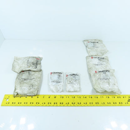 Stafford 8L100, 8L102, 8L103, 8L107 2 Piece Steel Shaft Clamp Collar Mixed Lot/7