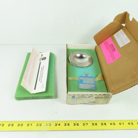 Continental Disk ZAP-L 2" Rupture Disk 316-316-316-Teflon 100 PSIG @350°F