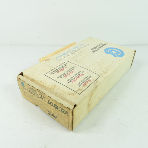 Continental Disk ZAP-L 2" Rupture Disk TEFLON-316-316-316 60 PSIG @ 70°F