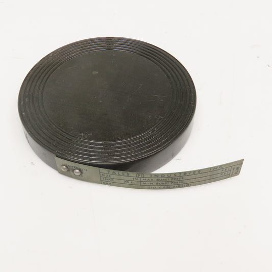 Falls Industries 3" Graphite Rupture Disc 157.5PSI 70°F 20000 STD CFM Air