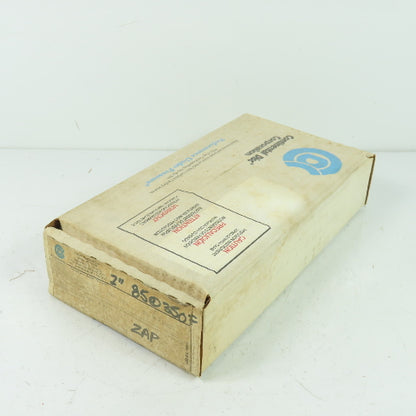 Continental Disk ZAP-L 2" Rupture Disk TEFLON-316-316-316 85 PSIG @ 350°F