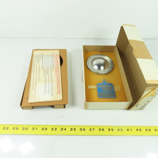 Continental Disk ZAP-L 2" Rupture Disk TEF-316-316-316 50.0 PSIG @ 72°F