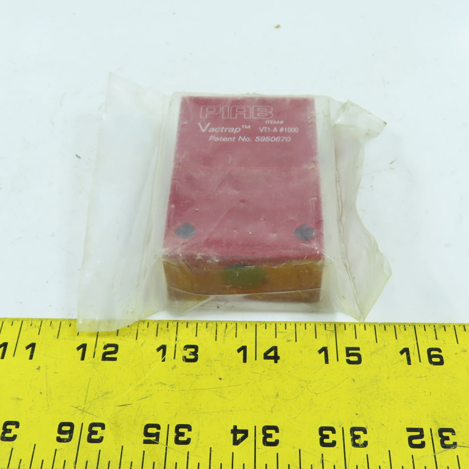 Piab VT1-A #1000 Vactrap Vacuum Check Valve