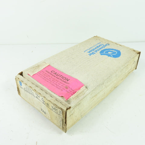 Continental Disk ZAP-L 2" Rupture Disk TEFLON-316-316-316 90 PSIG @ 340°F