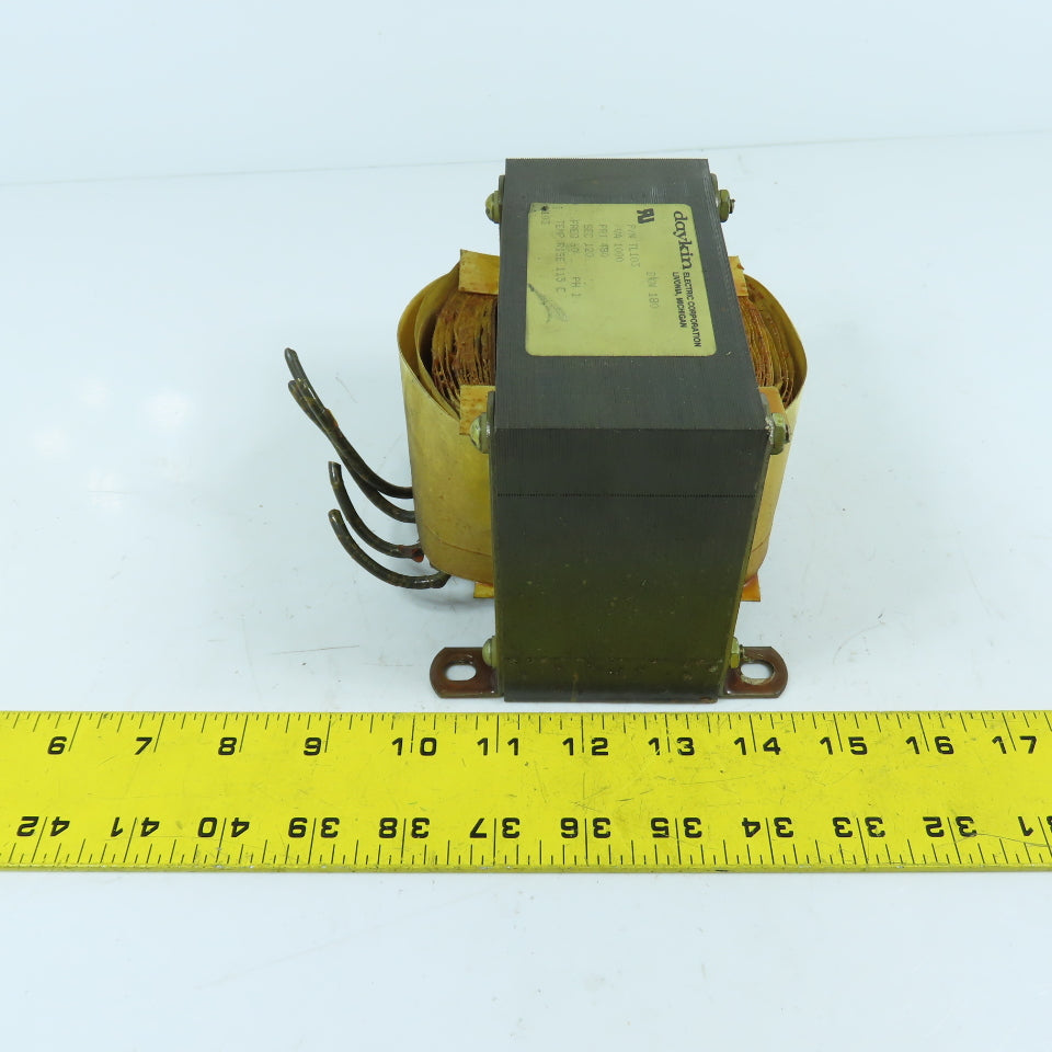 Daykin TL103 1000VA Control Transformer Pri 480V Sec 120V 1PH 60HZ