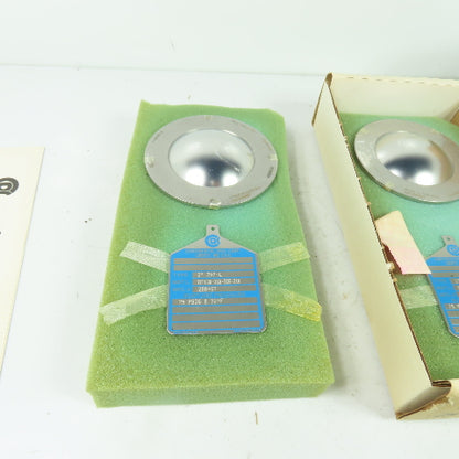 Continental Disk ZAP-L 2" Rupture Disk TEFLON-316-316-316 75 PSIG @ 72°F Lot/2