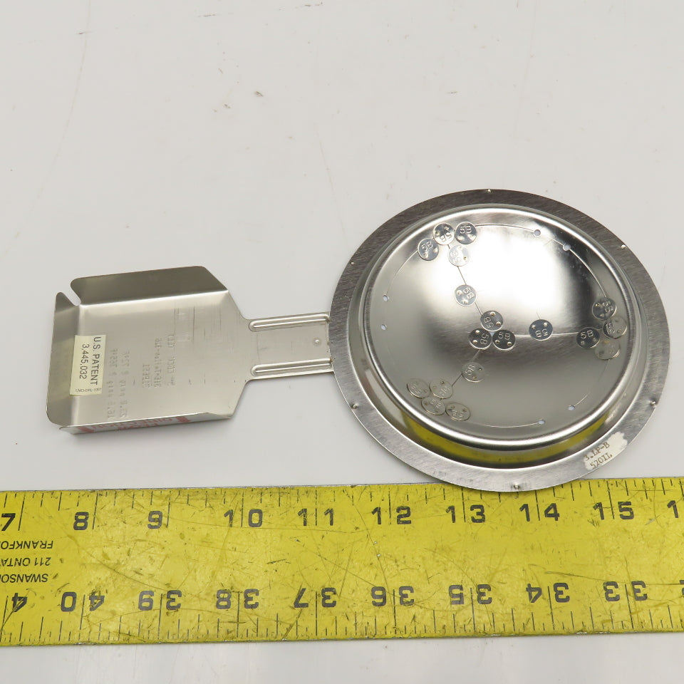 Continental Disc Corp. 319651 3" CDCV 316-Teflon-316 Rupture Disc 23 PIS 72°F