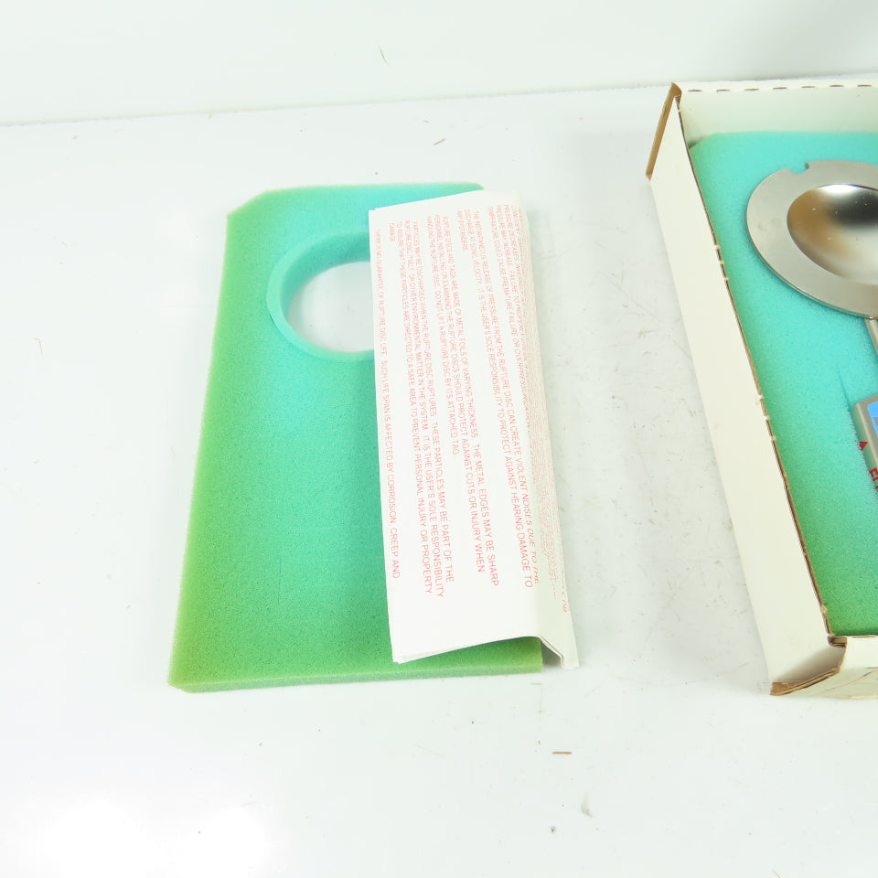 Continental Disk ULTRX (FS) 2" Rupture Disk 316-316-316 87.5 PSIG @ 72°F