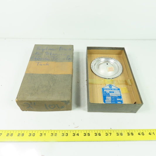 Continental Disk STD 2" Rupture Disk MON-TEF 106 PSIG @ 72°F